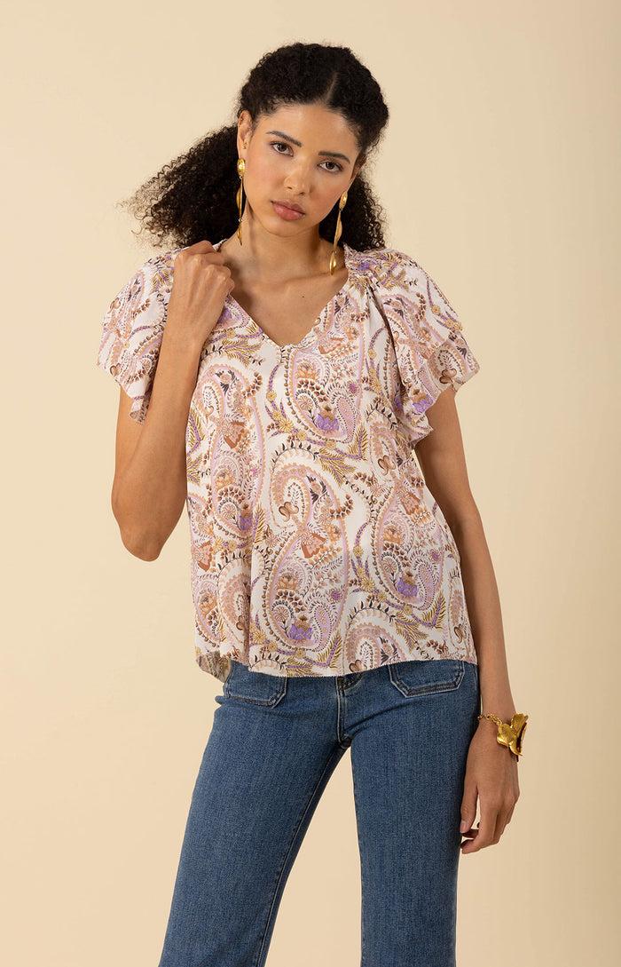 Hale Bob Melany Silk Top