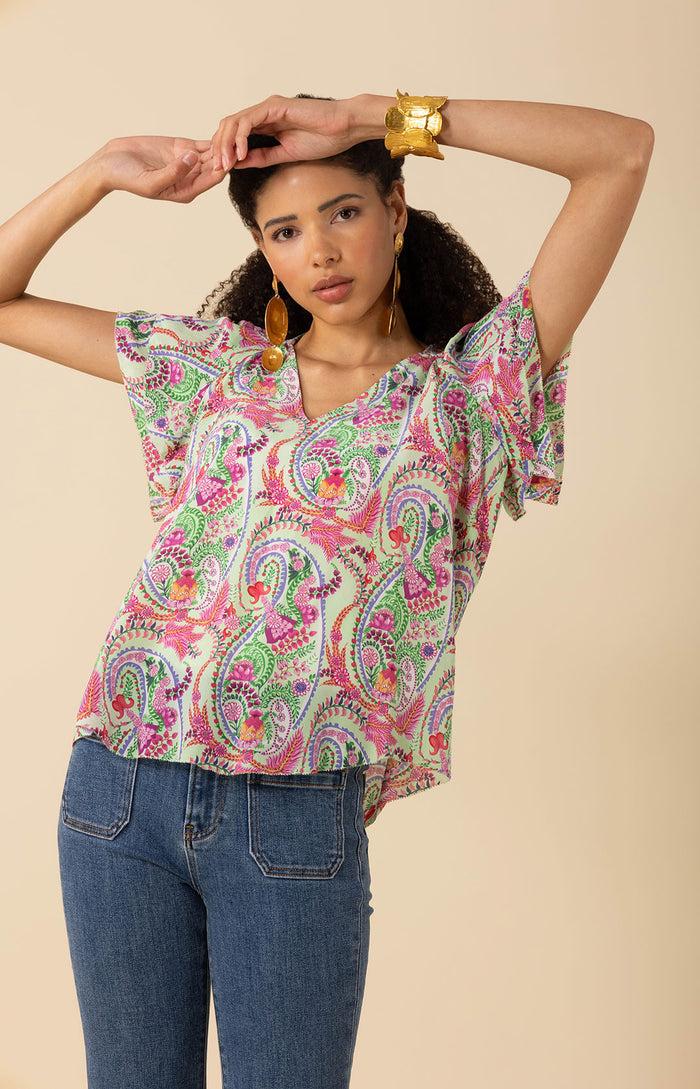 hale bob Melany Silk Top