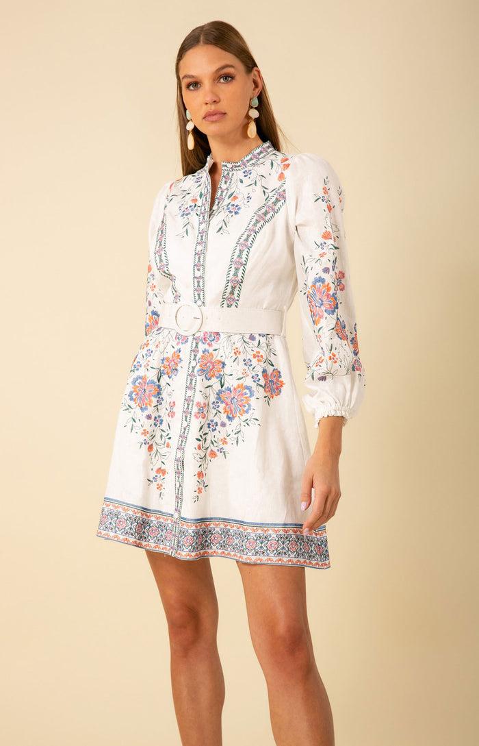 Hale Bob Melissa Embroidered Dress