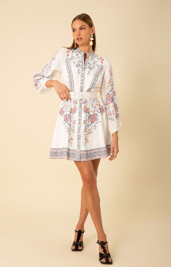 Hale Bob Melissa Embroidered Dress