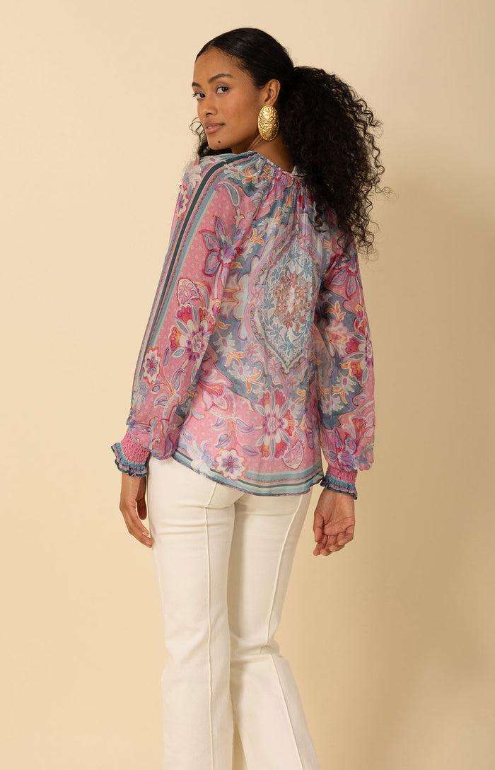 Hale Bob Michaela Chiffon Top