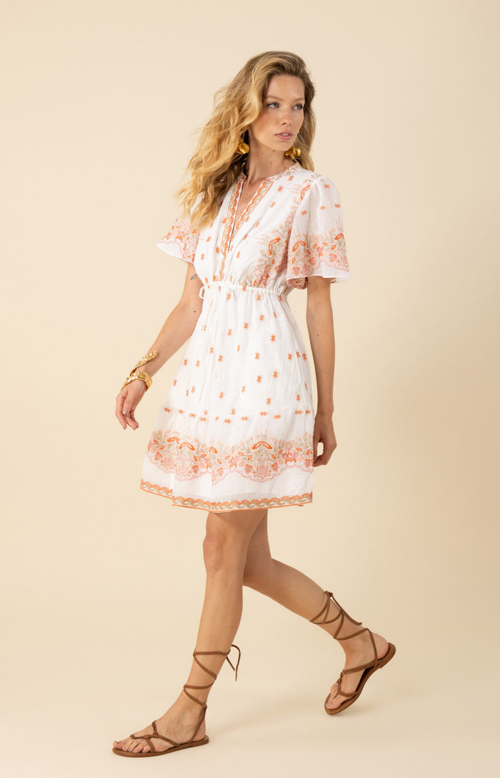 hale bob Milan Embroidered Organza Dress