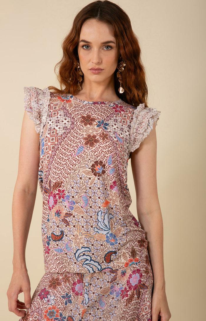 hale bob Milani Jersey Top