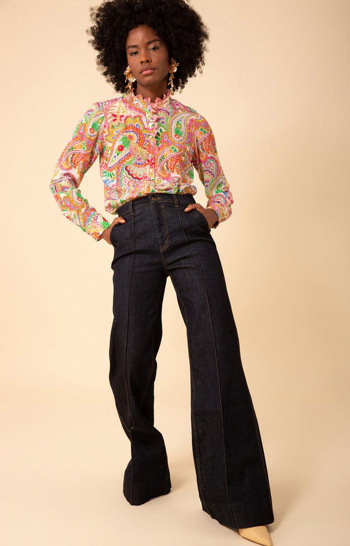 Hale Bob Molly Silk Top