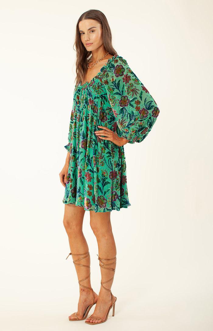 Hale Bob Narva Velvet Burnout Dress