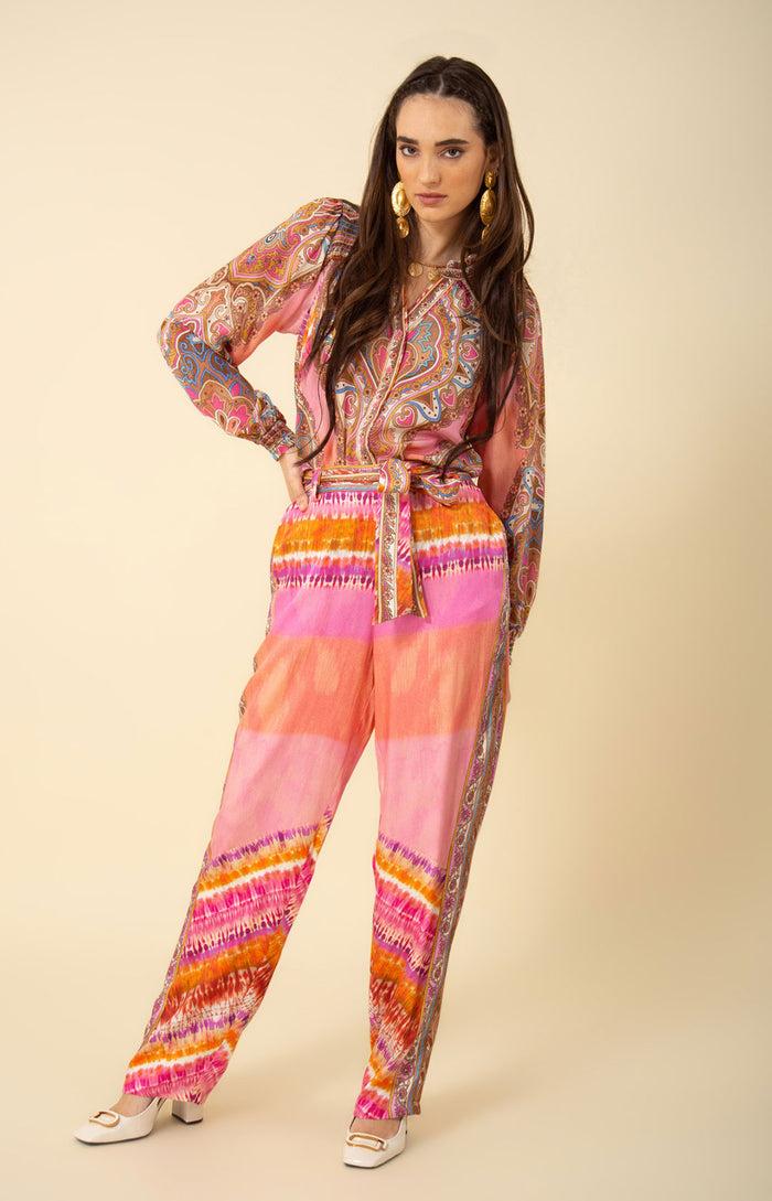 Hale Bob Natalia Silk Top