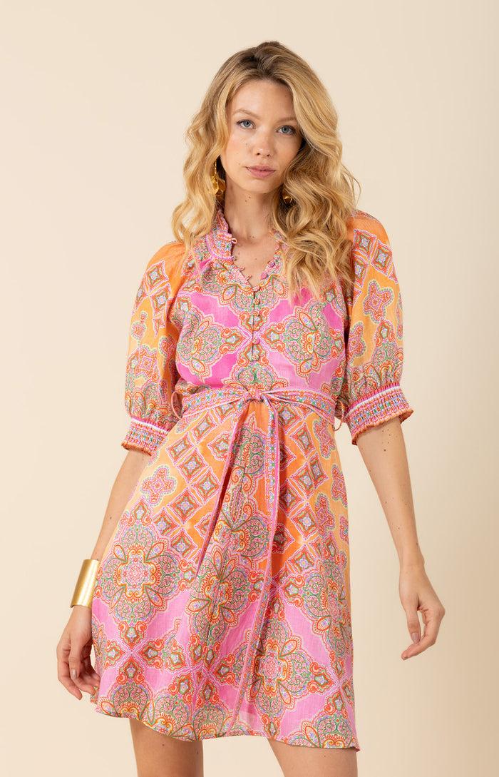 Hale Bob Naya Linen Dress