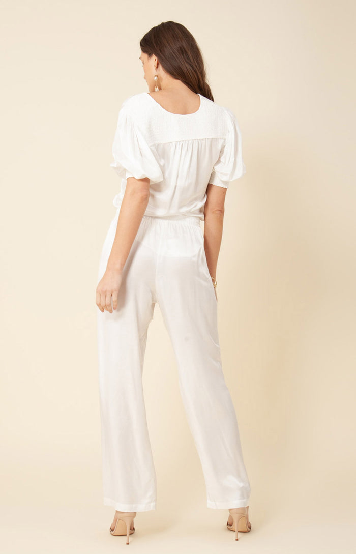 Hale Bob Nena Solid Charmeuse Pant