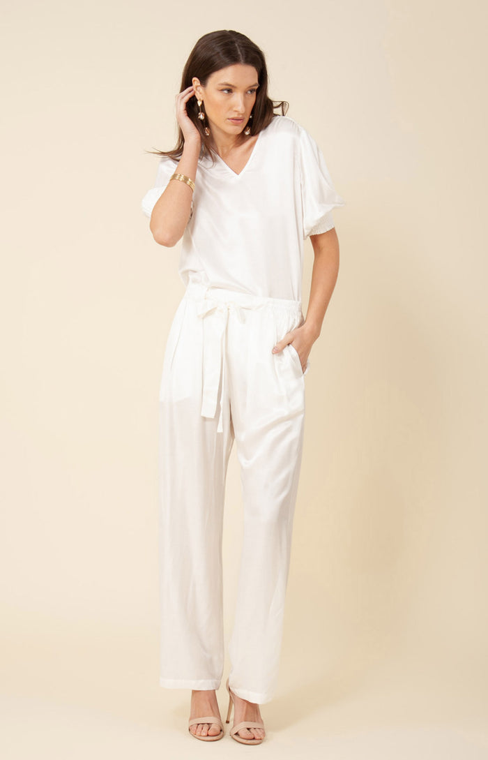 hale bob Nena Solid Charmeuse Pant