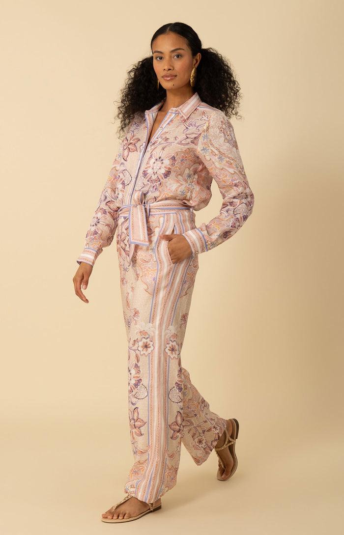 Hale Bob Nia Linen Top