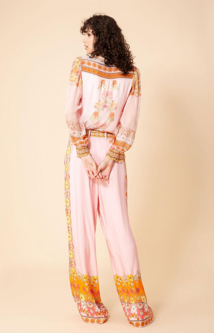 Hale Bob Nicola Silk Top Beaded