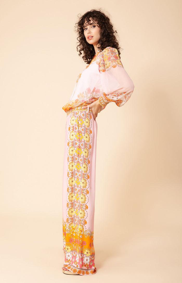 hale bob Nicola Silk Top Beaded