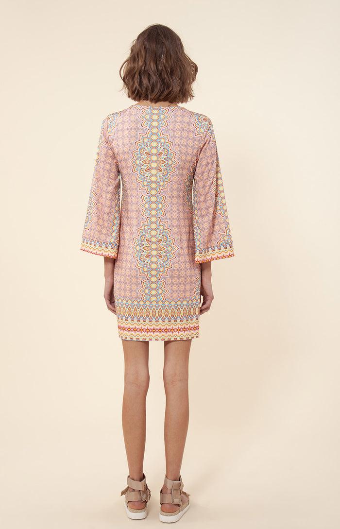 Hale Bob Nicolette Jersey Dress Beaded