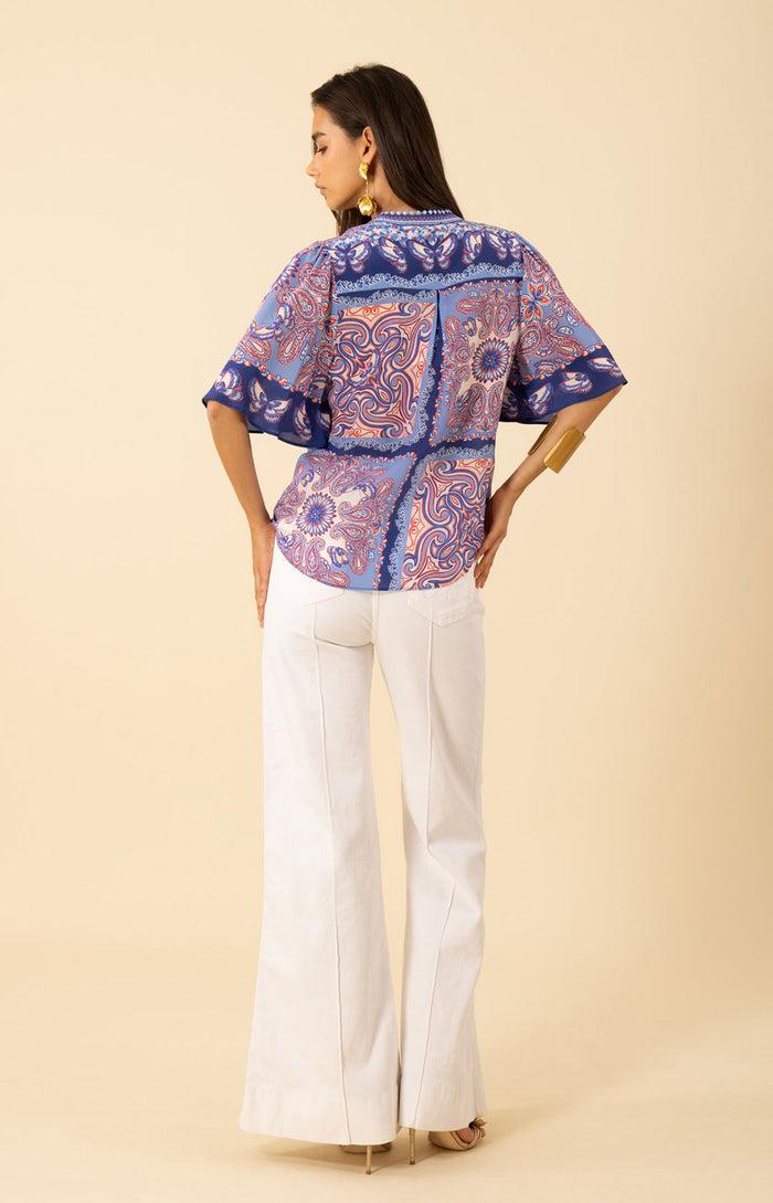 Hale Bob Novah Silk Top