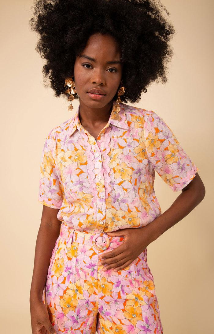 Hale Bob Oakley Belted Shorts