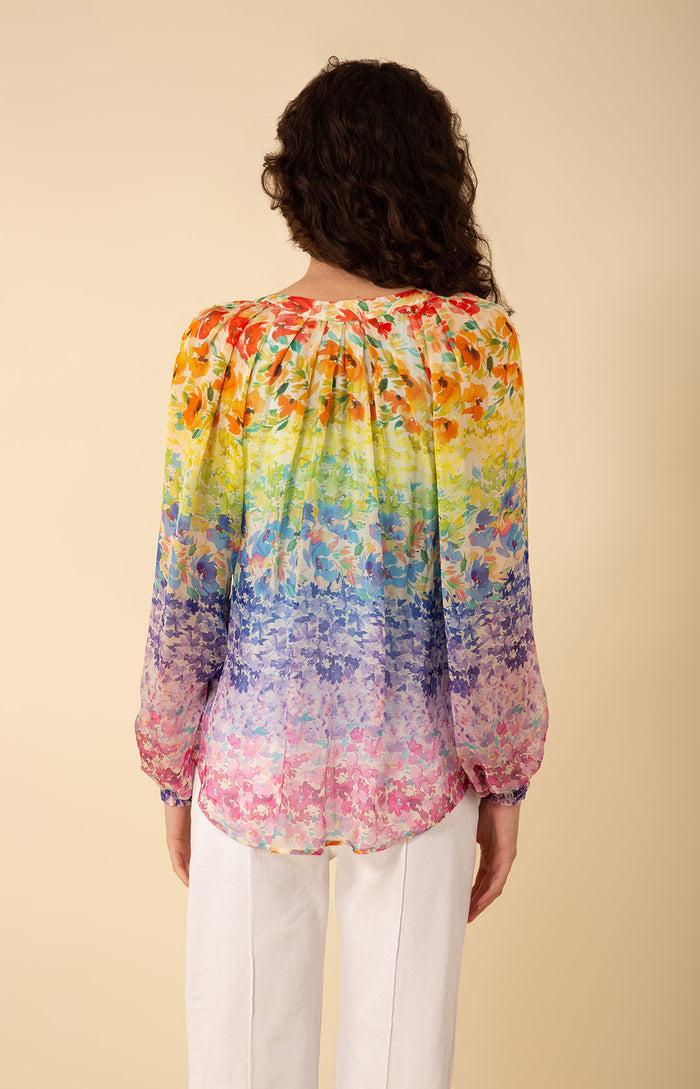 Hale Bob Octavia Chiffon Top