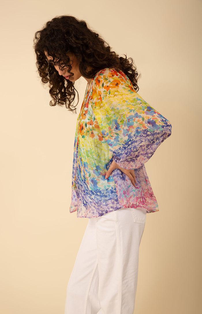 Hale Bob Octavia Chiffon Top
