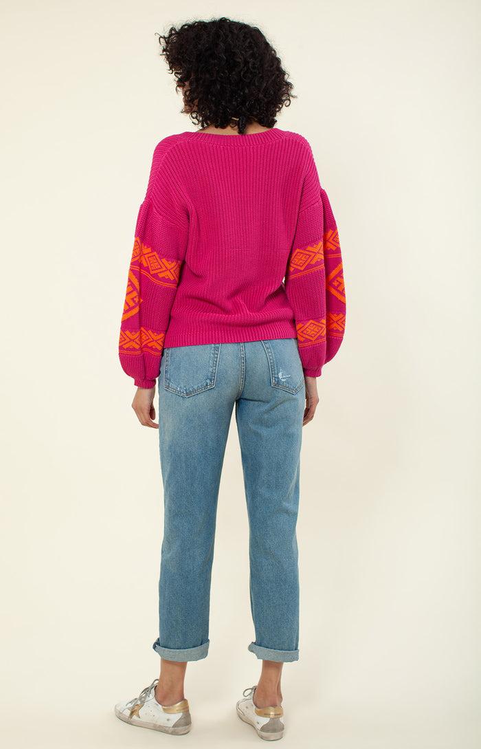 Hale Bob Olivia Jacquard Sweater