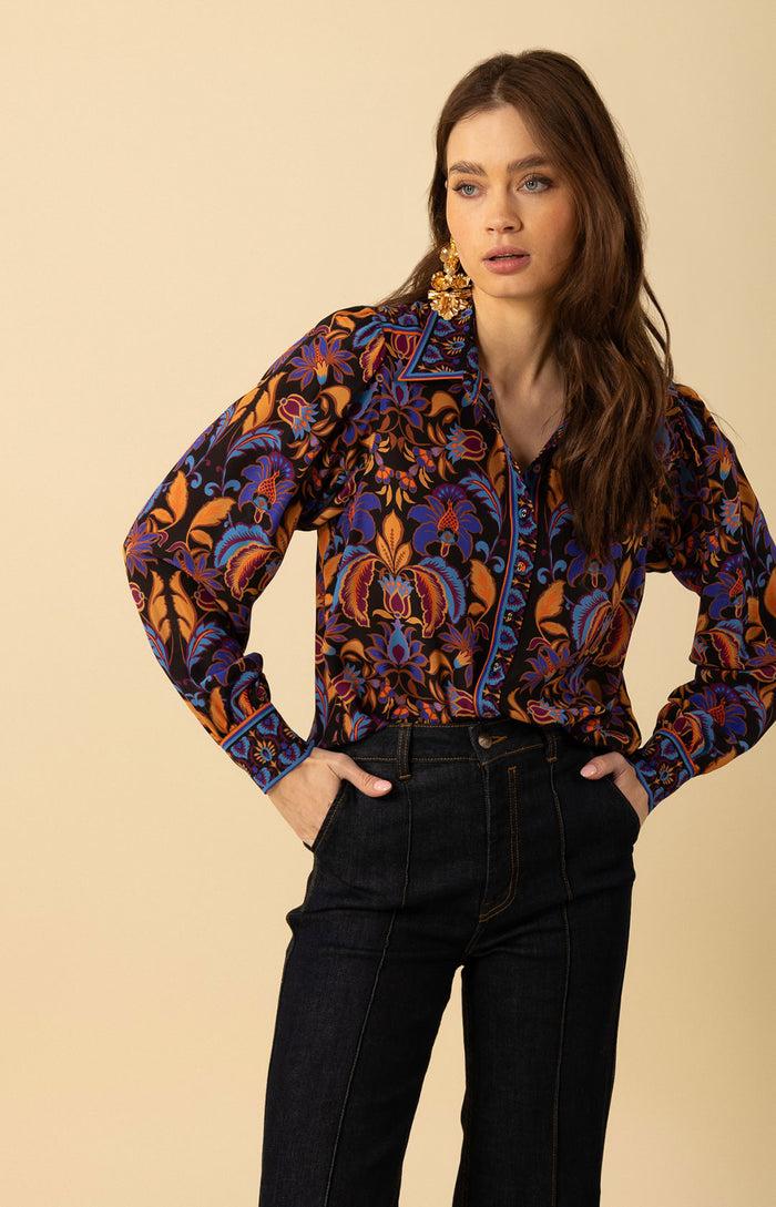Hale Bob Paris Silk Top