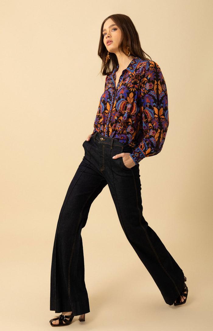 Hale Bob Paris Silk Top