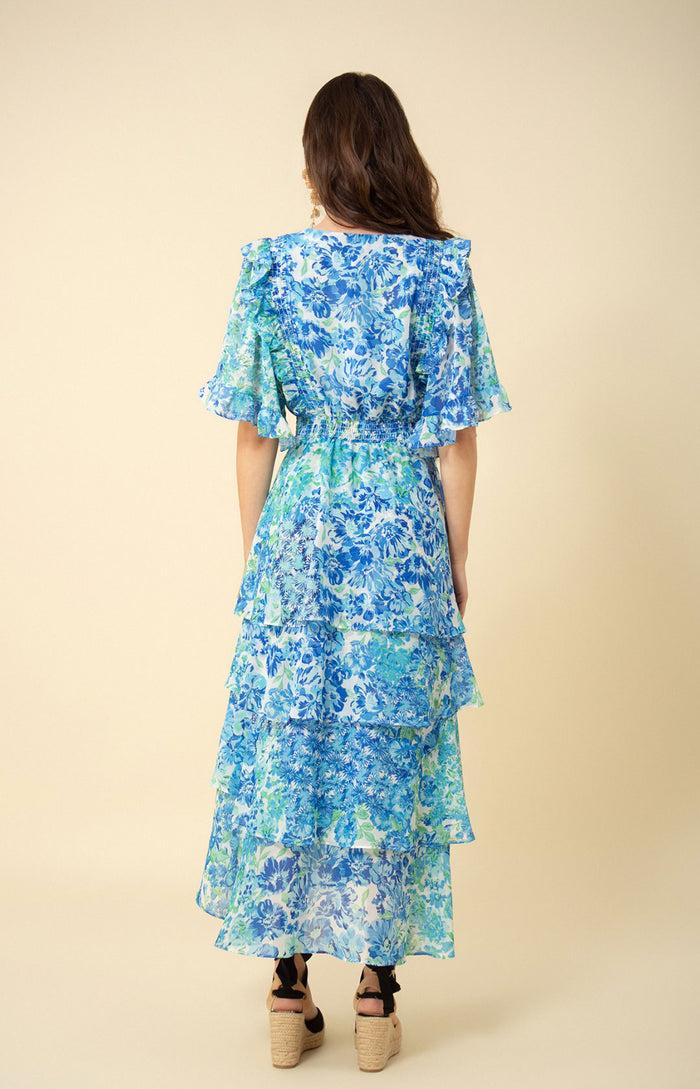 Hale Bob Peyton Tiered Dress
