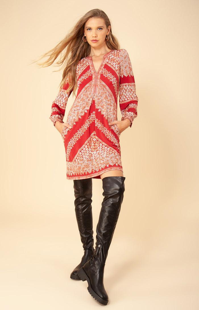 Hale Bob Posy Jersey Dress