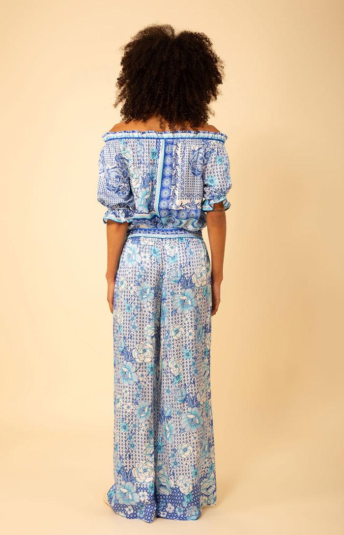 Hale Bob Raegan Washed Charmeuse Pant