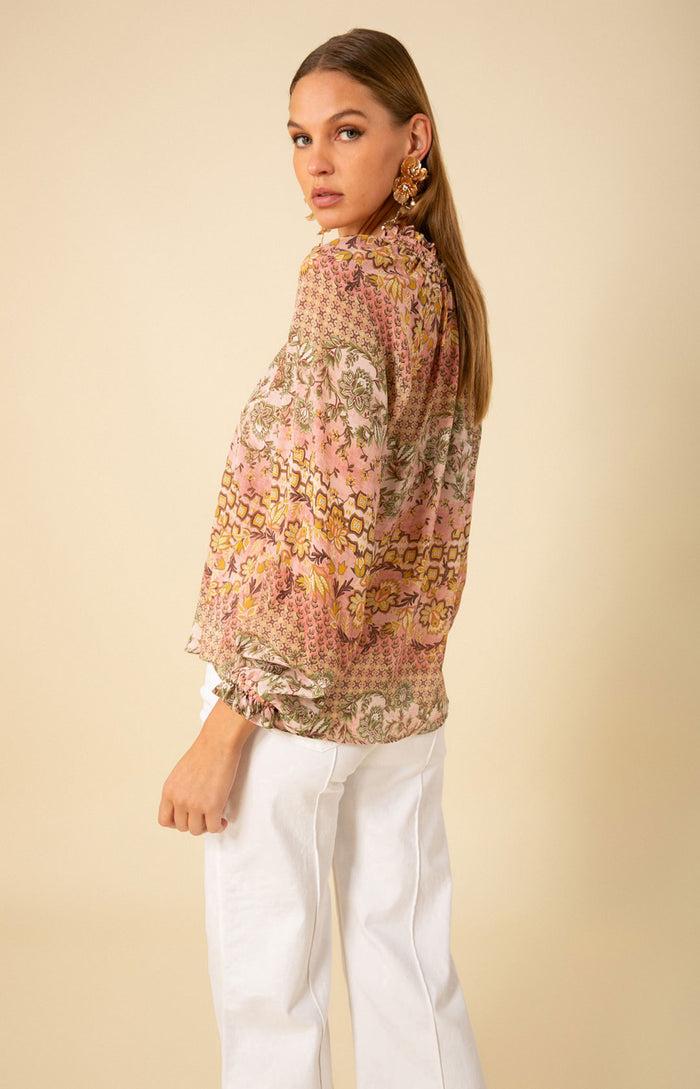 Hale Bob Raelyn Silk Top