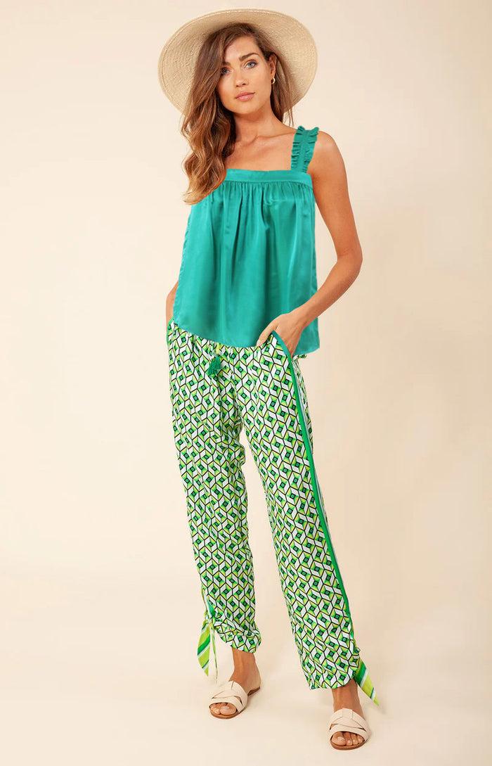 hale bob Rai Solid Silk Top