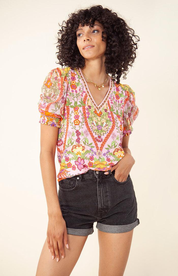 hale bob Raisa Jersey Top