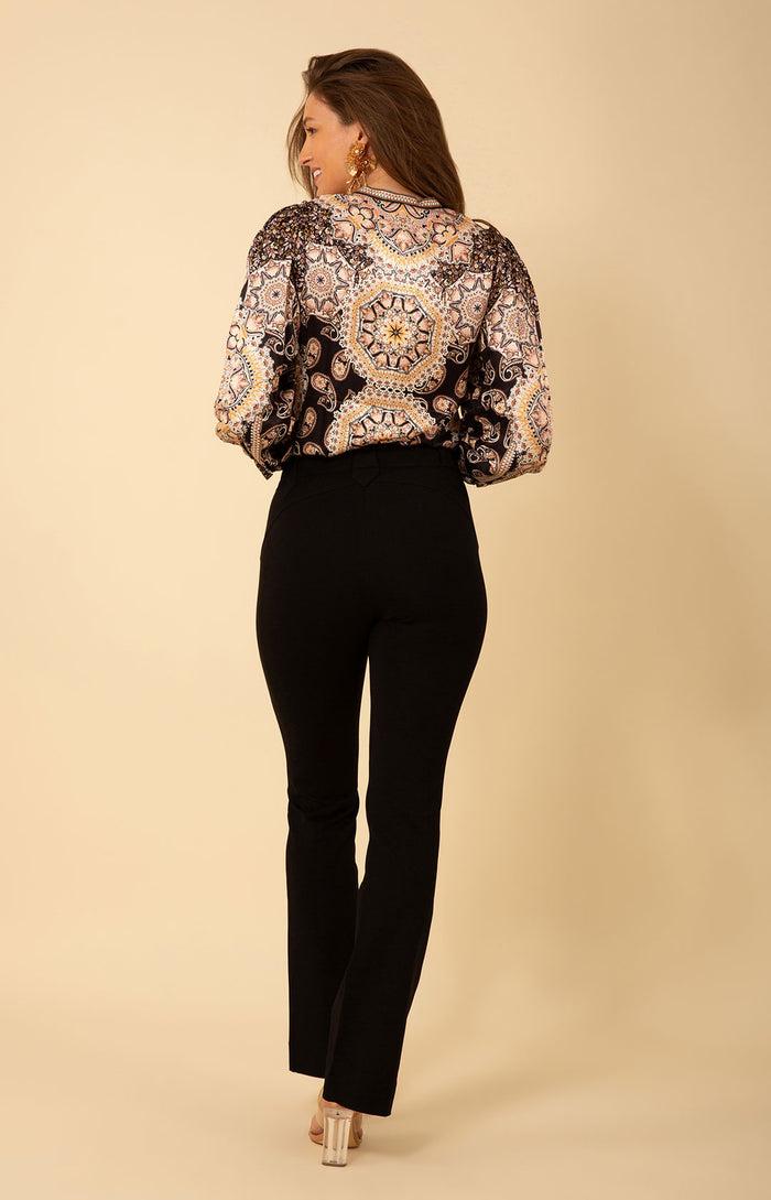 Hale Bob Raissa Pintuck Ponte Pant