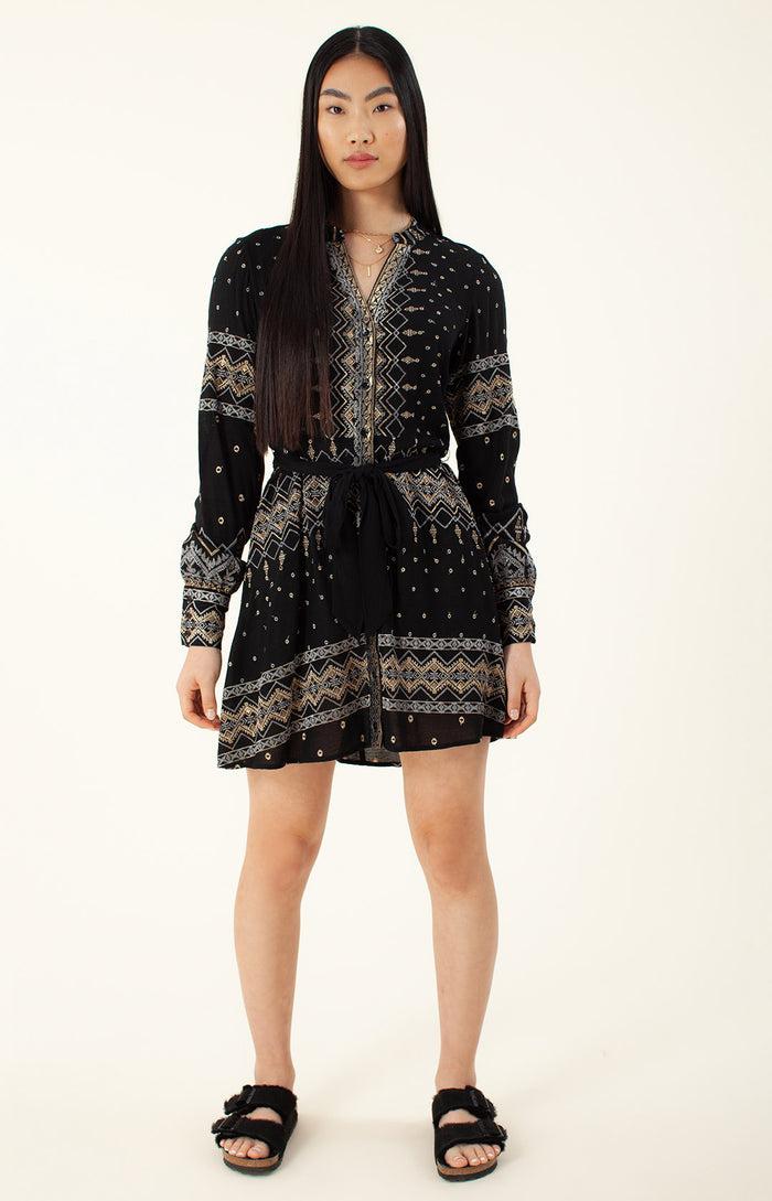 Hale Bob Rasida Embroidery Dress