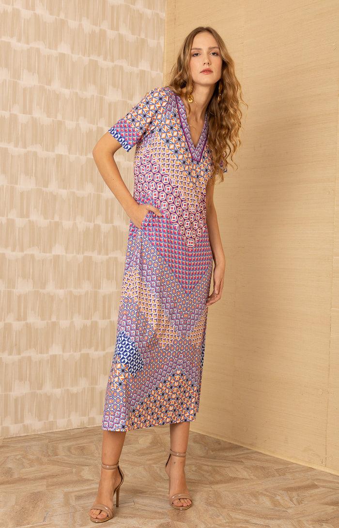 Hale Bob Rayne Jersey Maxi Dress