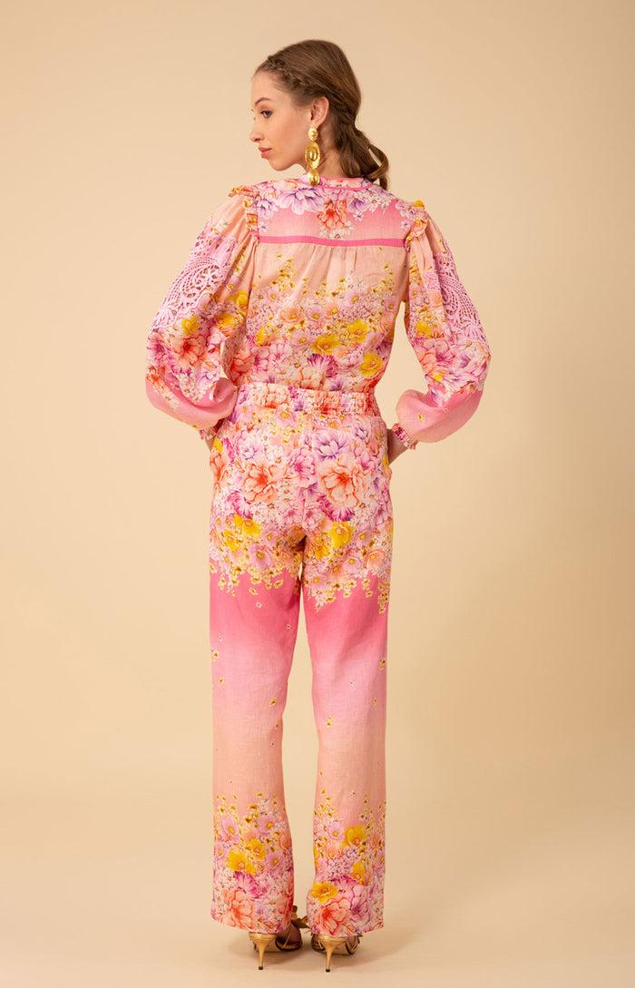 Hale Bob Reese Linen Top