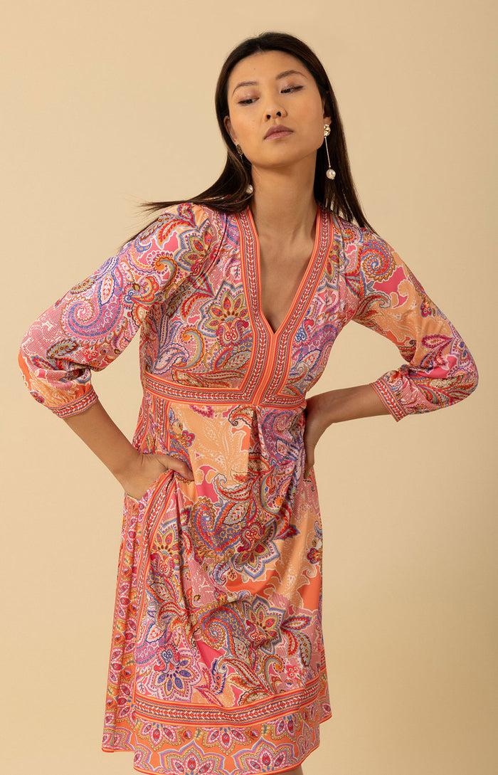 Hale Bob Remy Jersey Midi Dress