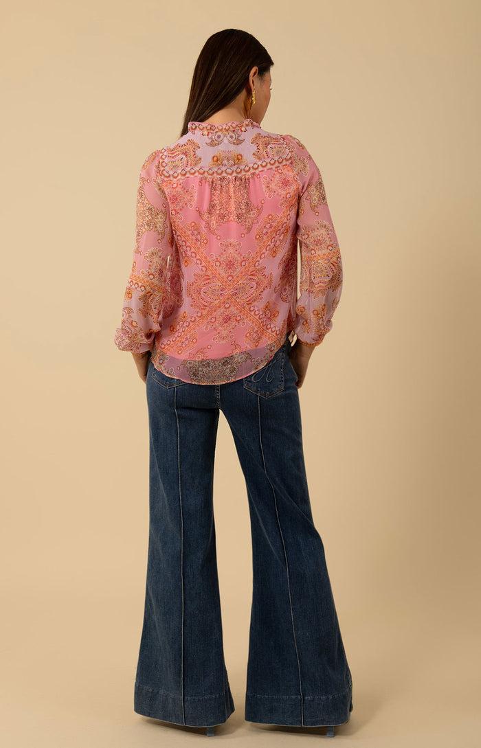 Hale Bob Renata Silk Top