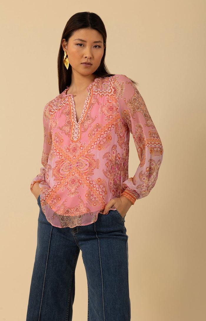 hale bob Renata Silk Top