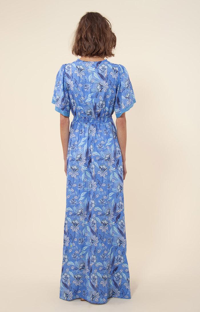 Hale Bob Rhona Linen Maxi Dress