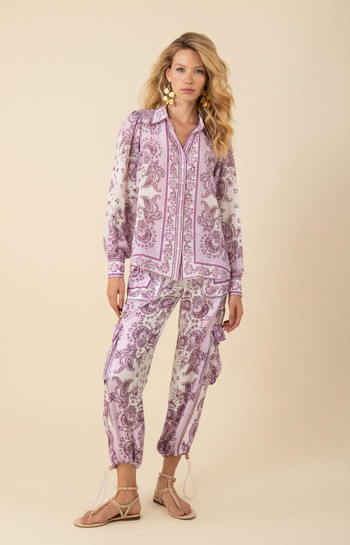 hale bob Rosalia Silk Top