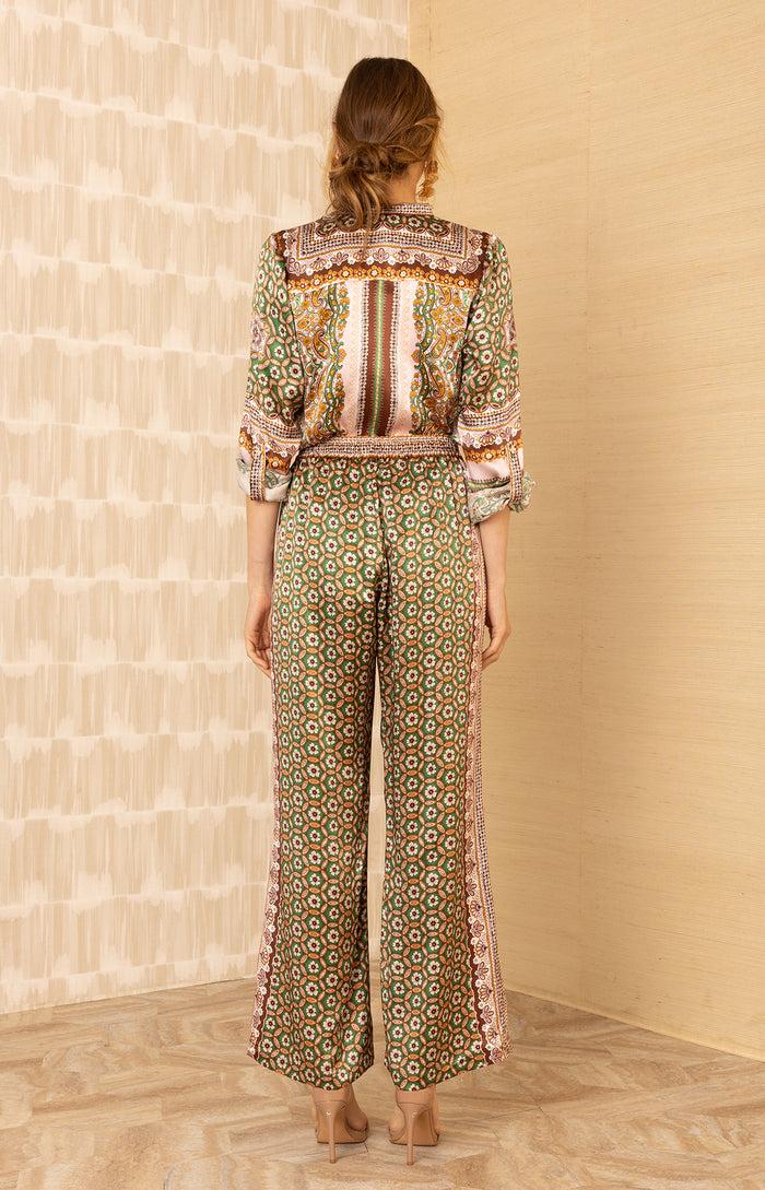 Hale Bob Rosalyn Charmeuse Pant