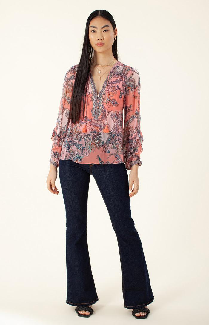 hale bob Runa Georgette Top