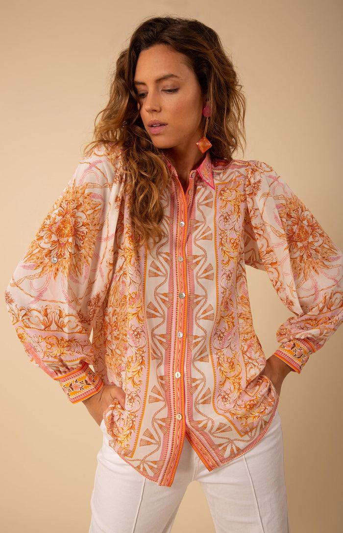 Hale Bob Ryleigh Silk Top