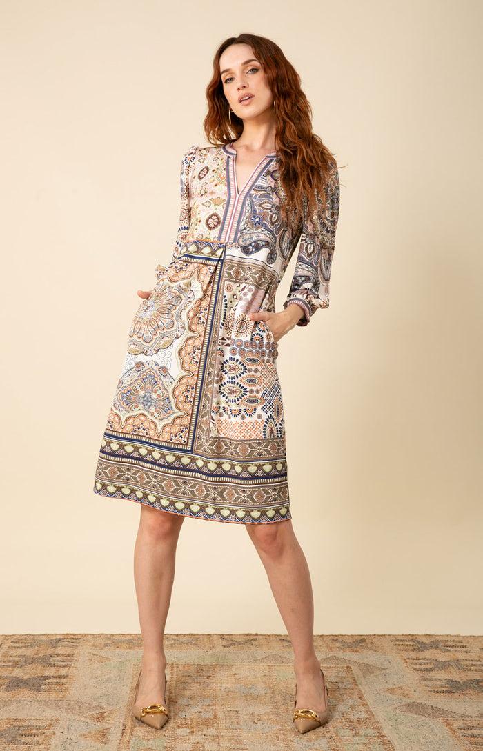 hale bob Rylie Jersey Midi Dress