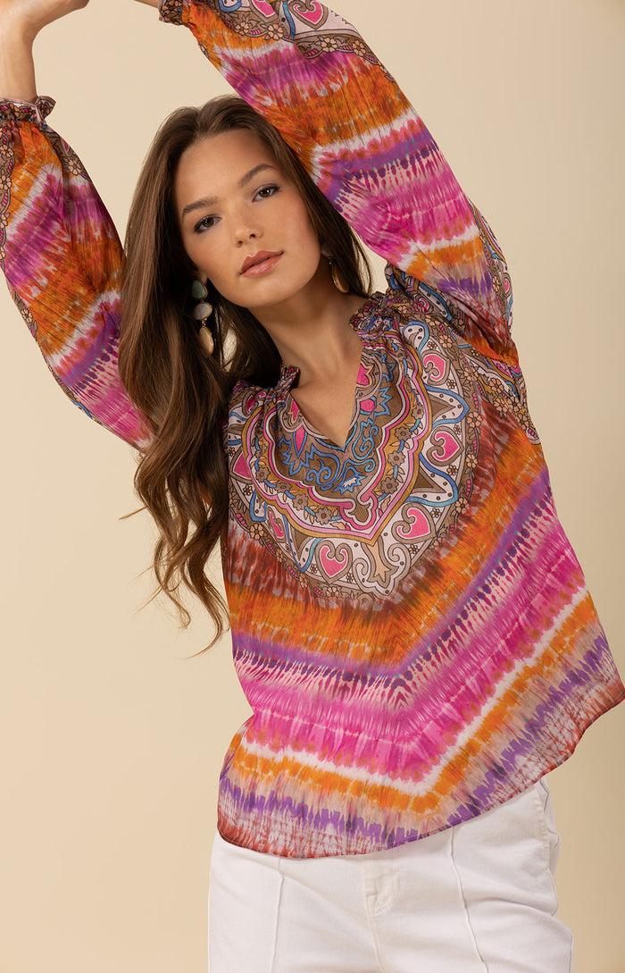 Hale Bob Sadie Voile Top