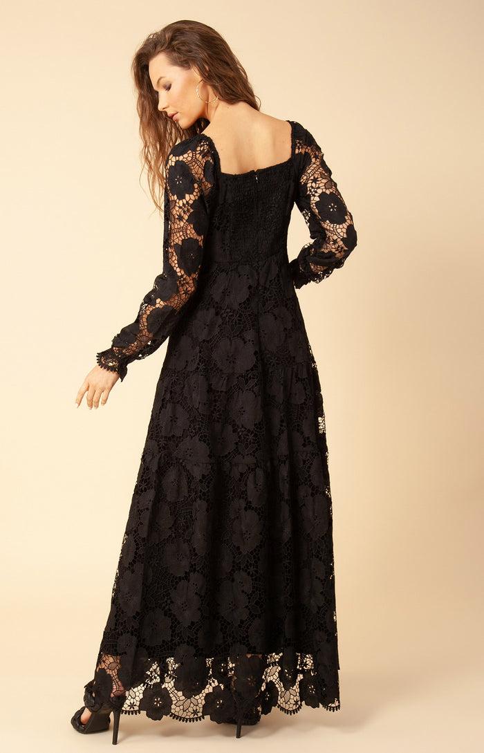 Hale Bob Saige Lace Maxi Dress