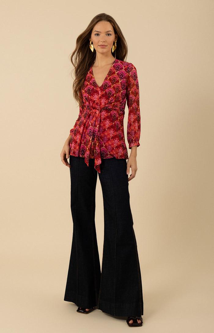 Hale Bob Salem Mesh Top