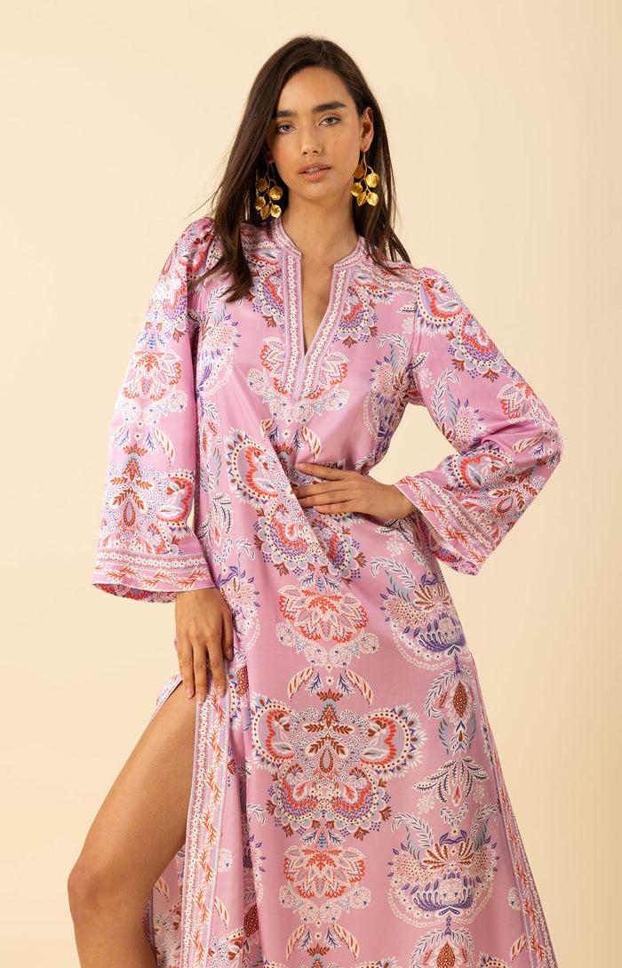 Hale Bob Sariyah Charmeuse Maxi Dress