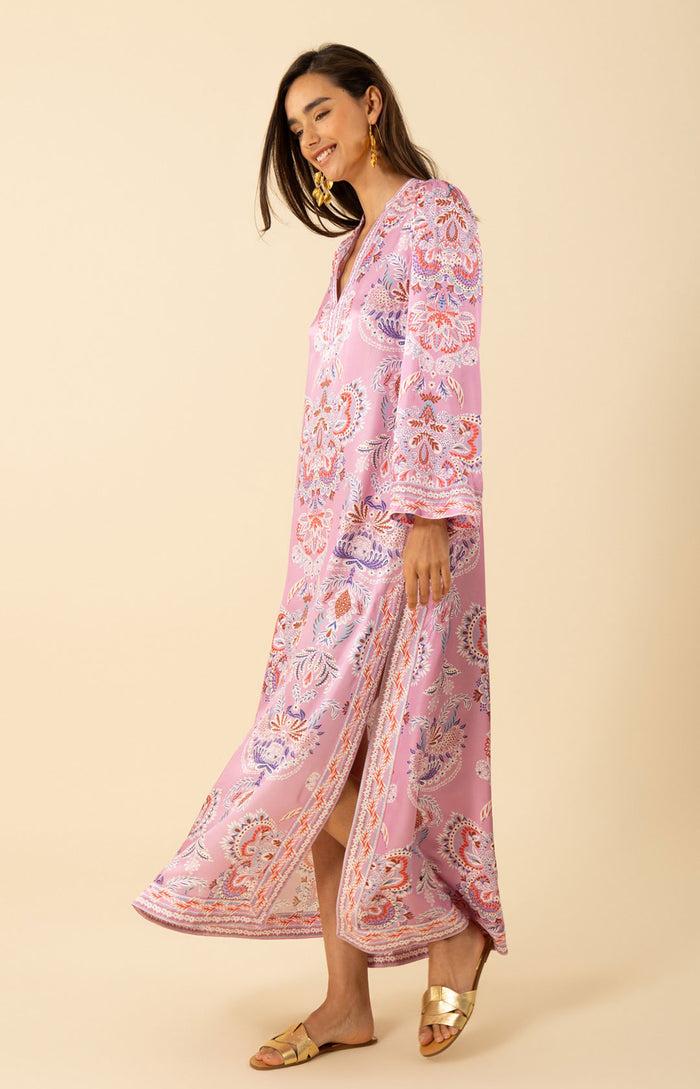 Hale Bob Sariyah Charmeuse Maxi Dress