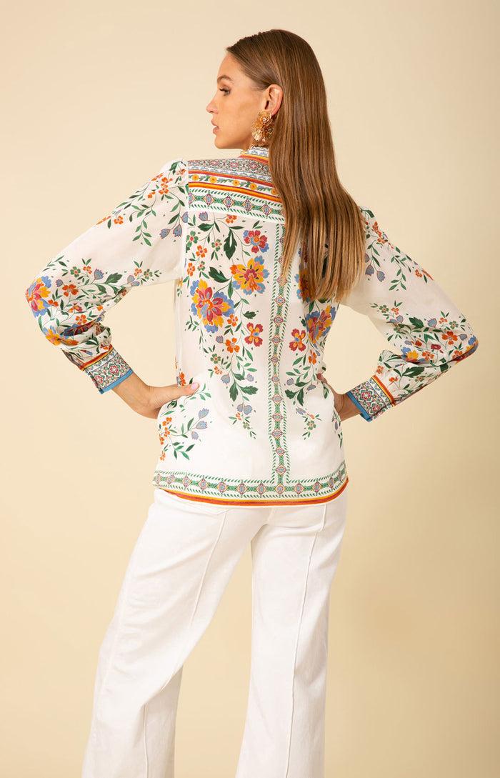 Hale Bob Selah Silk Top