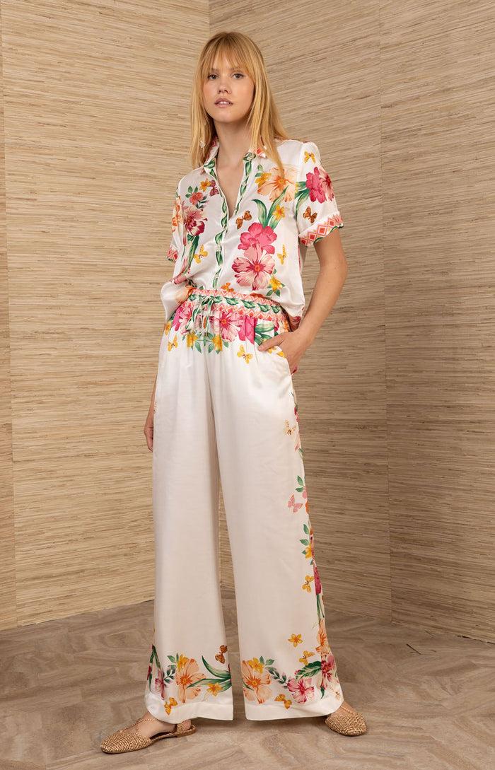 Hale Bob Selene Charmeuse Pant